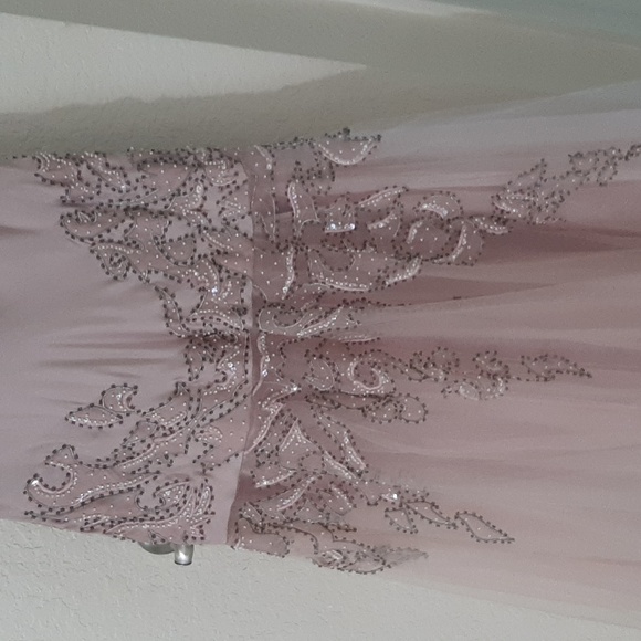 Stunning Sue Wong Mauve gown size 6 - Picture 5 of 13